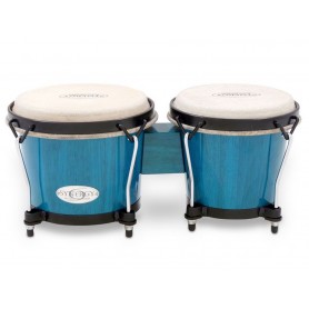 TOCA 2100 Bahama Blue Bongos in legno 6+7"