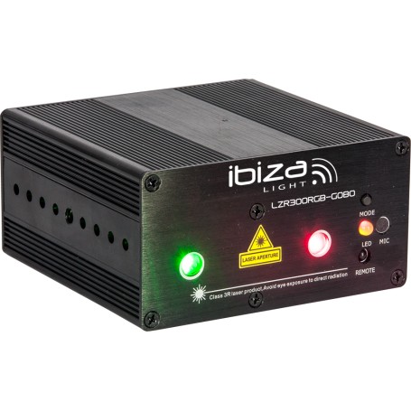 Ibiza LZR300RGB-GOBO