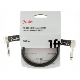 FENDER Professional Series Instrument Cable Black (30 centimetri)