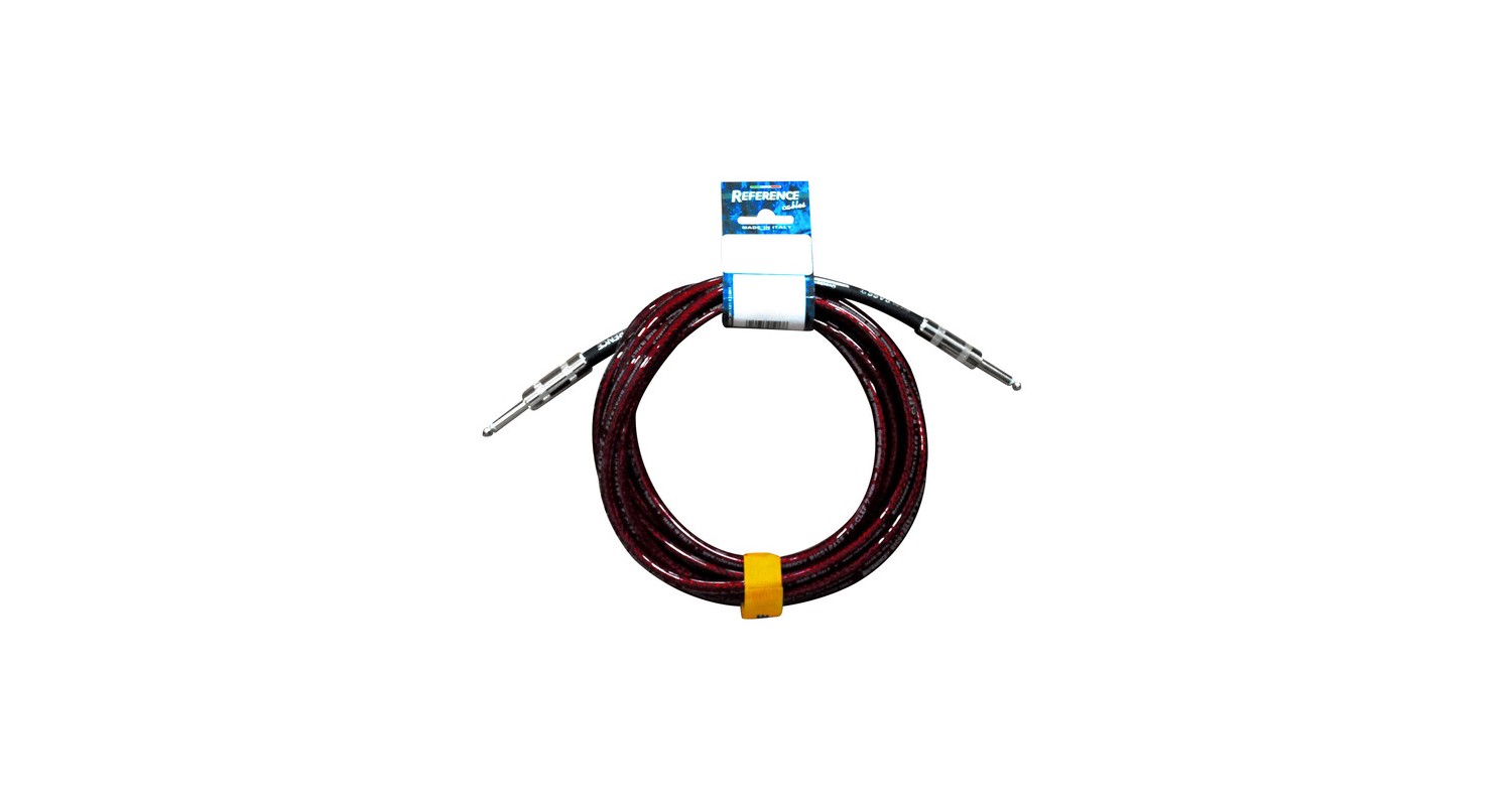 メール便不可】 Reference Cables RIC01 BASS-RED ストレート?L字 3m