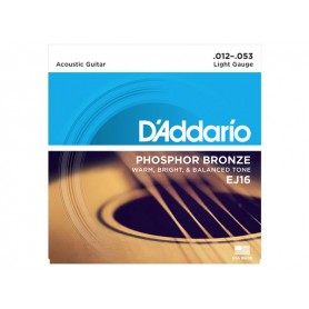 D'ADDARIO EJ16 Phosphor Bronze 012/053