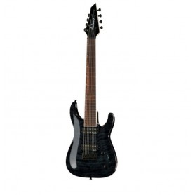 JACKSON JS32-8 Dinky DKA AH QM Transparent Black