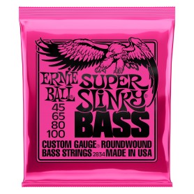 ERNIE BALL 2834 Super Slinky Bass NICKEL WOUND 045-100