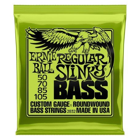 ERNIE BALL 2832 Regular Slinky Bass NICKEL WOUND 050-105