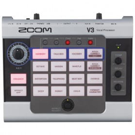 Zoom V3 Processore Vocale Multieffetto per Voce Usb