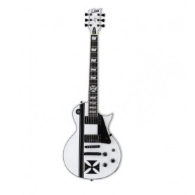 ESP LTD Iron Cross Snow White