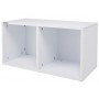 GLORIOUS Record Box 230 White BOX IN LEGNO PER 230 VINILI BIANCO