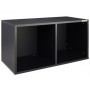 GLORIOUS Record Box 230 Black BOX IN LEGNO PER 230 VINILI NERO