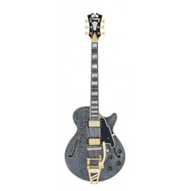 D'ANGELICO Excel SS (with Bigsby) Black Dog