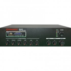 MA-60 - Mixing Amplifier 60Watt, MP3, USB/SD, FM Tuner, Bluetooth