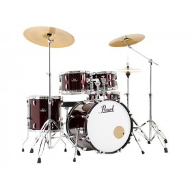 PEARL RS505BC/C91 Roadshow Wine Red con 3 piatti Sabian