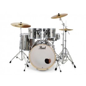 PEARL EXX705NBR/C21 Export with Hardware/Cymbals Smokey Chrome