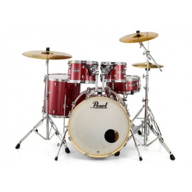 PEARL EXX705NBR/C704 Export with Hardware/Cymbals Black Cherry Glitter