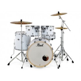 PEARL EXX705NBR/C735 Export with Hardware/Cymbals Satin White