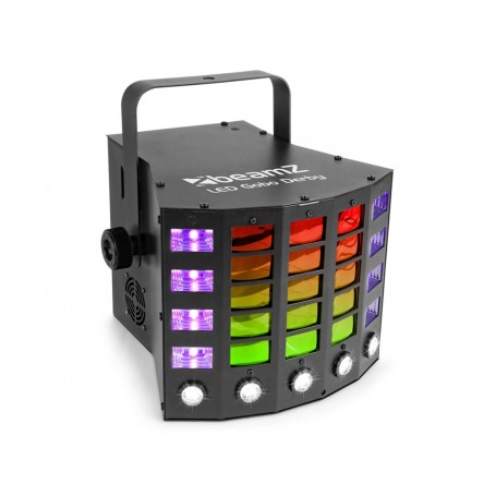 BEAMZ Led Gobo Derby 21x3w Rgba Strobe Uv Dmx