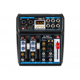 VONYX Vmm-p500 4music Mixer 4ch/bt/mp3/usb