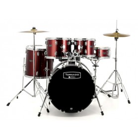 MAPEX TND5044TC DR Tornado Studio Full 5 Pezzi Burgundy