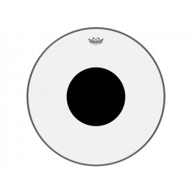 REMO Controlled Sound Clear Black Dot 18" Bass Drum