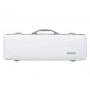 BAM ICE2018XLWS Ice Supreme Hightech Oblong Violin Case White-Silver