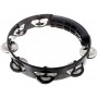 MEINL HTT8BK 8" Tambourine 1 Row Black