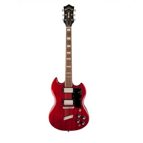 GUILD S-100 Polara Cherry Red