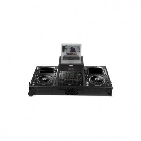 UDG Ultimate Flight Case Set Pioneer CDJ-3000/A9 Black Plus (Shelf+W) (U91086BL)