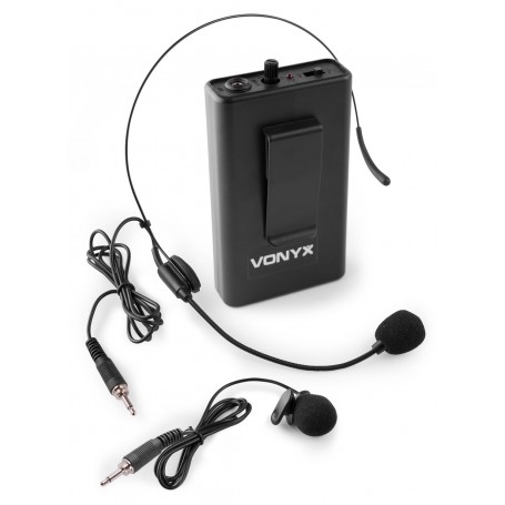 Vonyx BP12 BODYPACK MICROPHONE SET 864.5MHZ