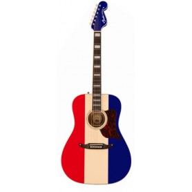 FENDER Buck Owens Kingman Red White and Blue With Case