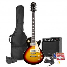 GigKit Electric Guitar Pack LP Style Sunburst